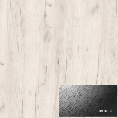 ЛДСП 2,50*1,83*22  Дуб Крафт Белый K001PW (КШ)